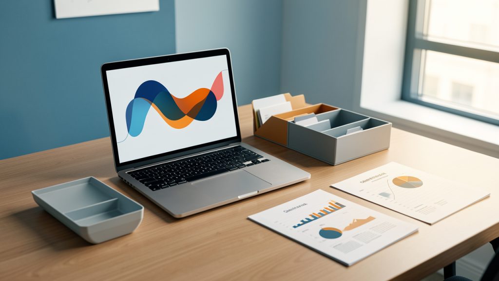 Espace de travail professionnel illustrant le tri et la qualification de demandes commerciales B2B selon leur adéquation budgétaire.